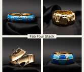 The Fab Four Stack of Bangles 4 (Bundle of 4)